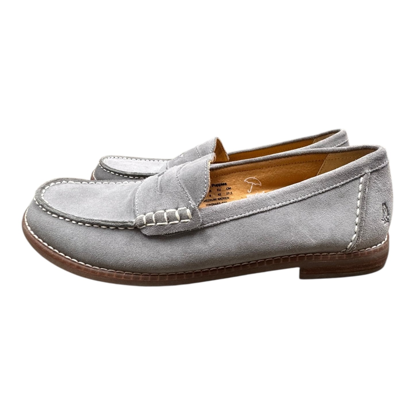 Shoes Flats By Hush Puppies In Grey, Size:10