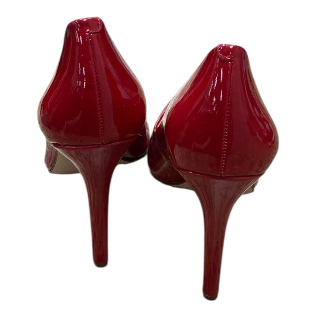 Shoes Heels Stiletto By Jessica Simpson In Red, Size:8