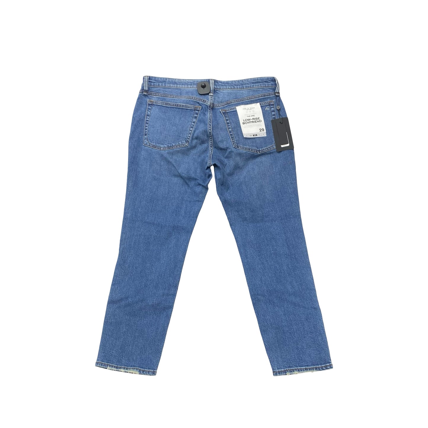 Jeans Skinny By Rag And Bone In Blue Denim, Size:8