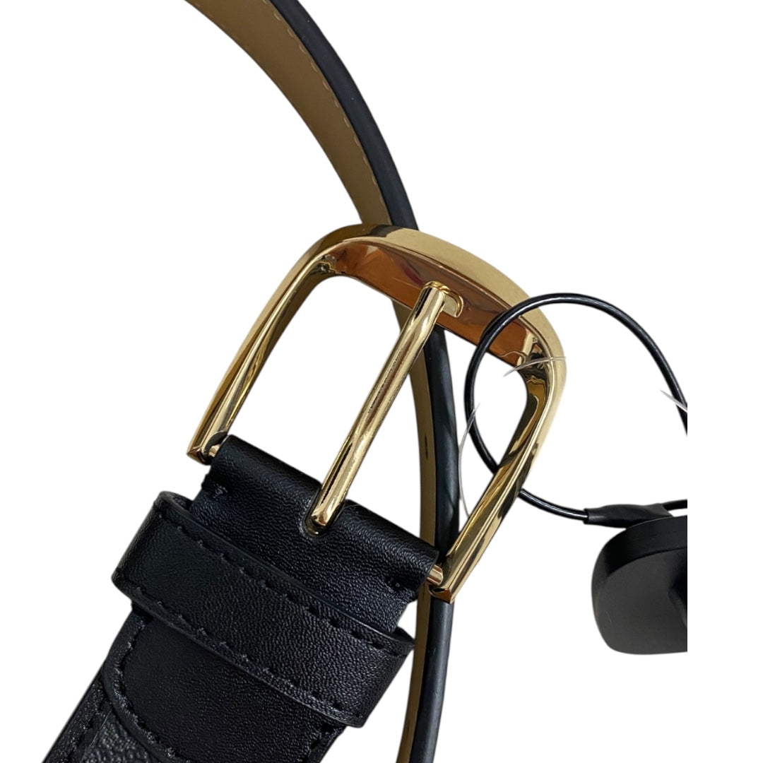 Belt By Michael By Michael Kors In Black & Grey