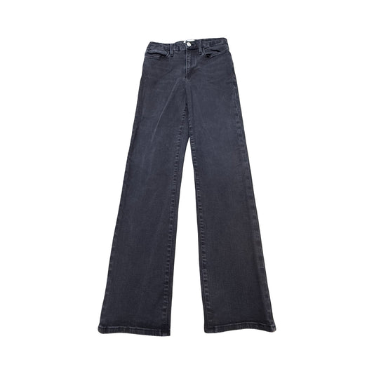 Jeans Straight By Frame In Grey Denim, Size:8