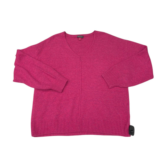 Sweater By Vince Camuto In Pink & Purple, Size:S