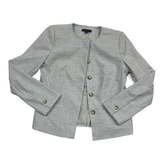 Blazer By Ann Taylor In Grey, Size:6