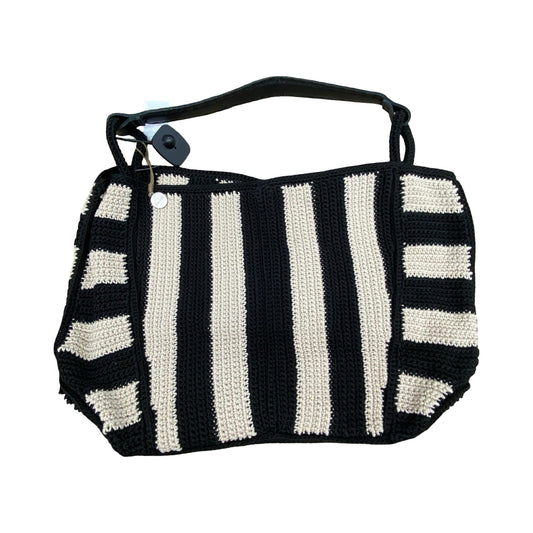 Handbag By The Sak In Striped Pattern, Size:Large