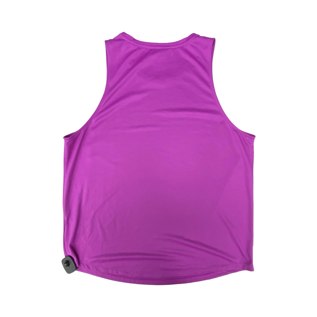 Athletic Tank Top By The North Face In Purple, Size:L