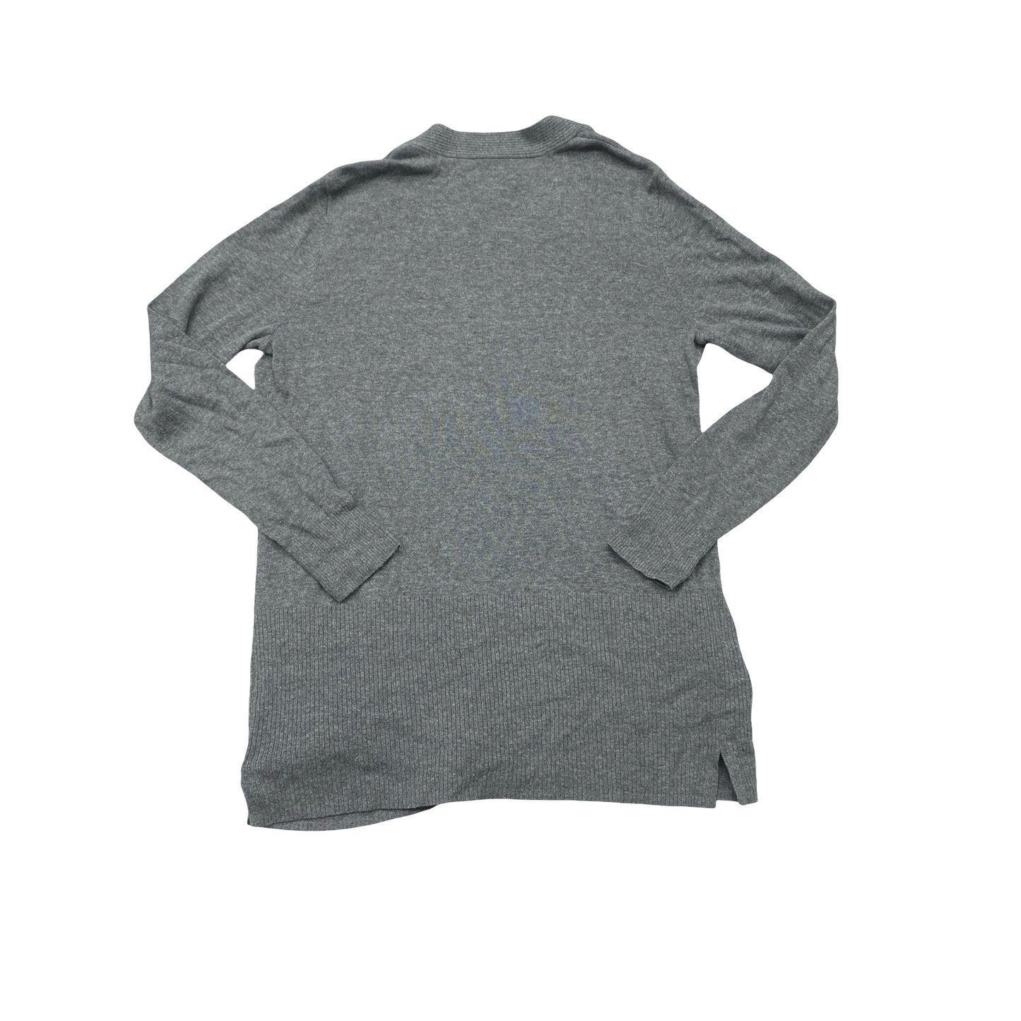 Sweater Cardigan By Croft And Barrow In Grey, Size:S