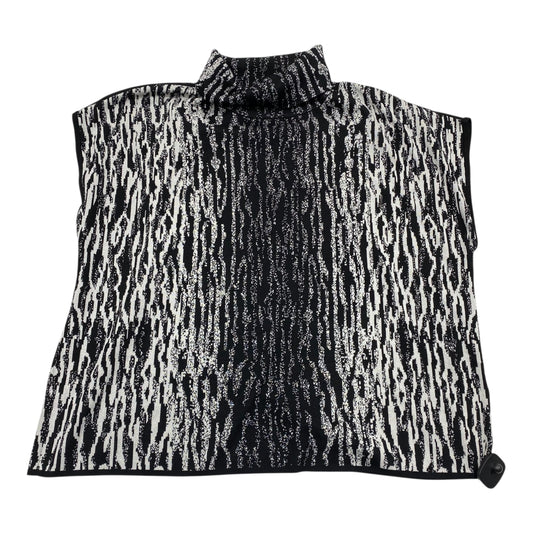 Sweater By Ming Wang In Black & White, Size:M