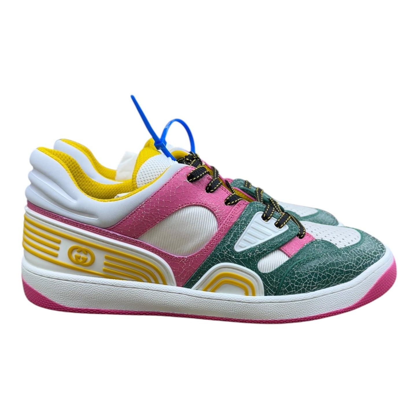 Shoes Luxury Designer By Gucci In Multi, Size:9.5