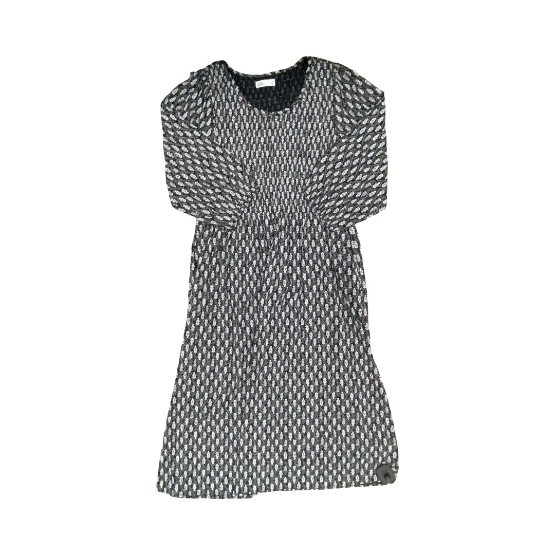 Dress Casual Midi By Croft And Barrow In Multi, Size:L