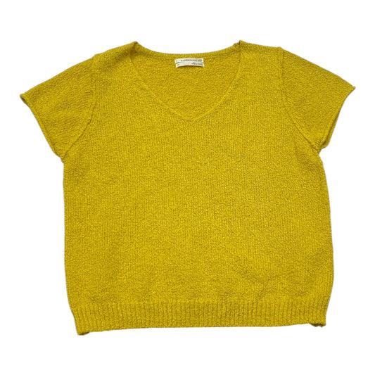 Sweater Ss By Anthropologie In Yellow, Size:Xs
