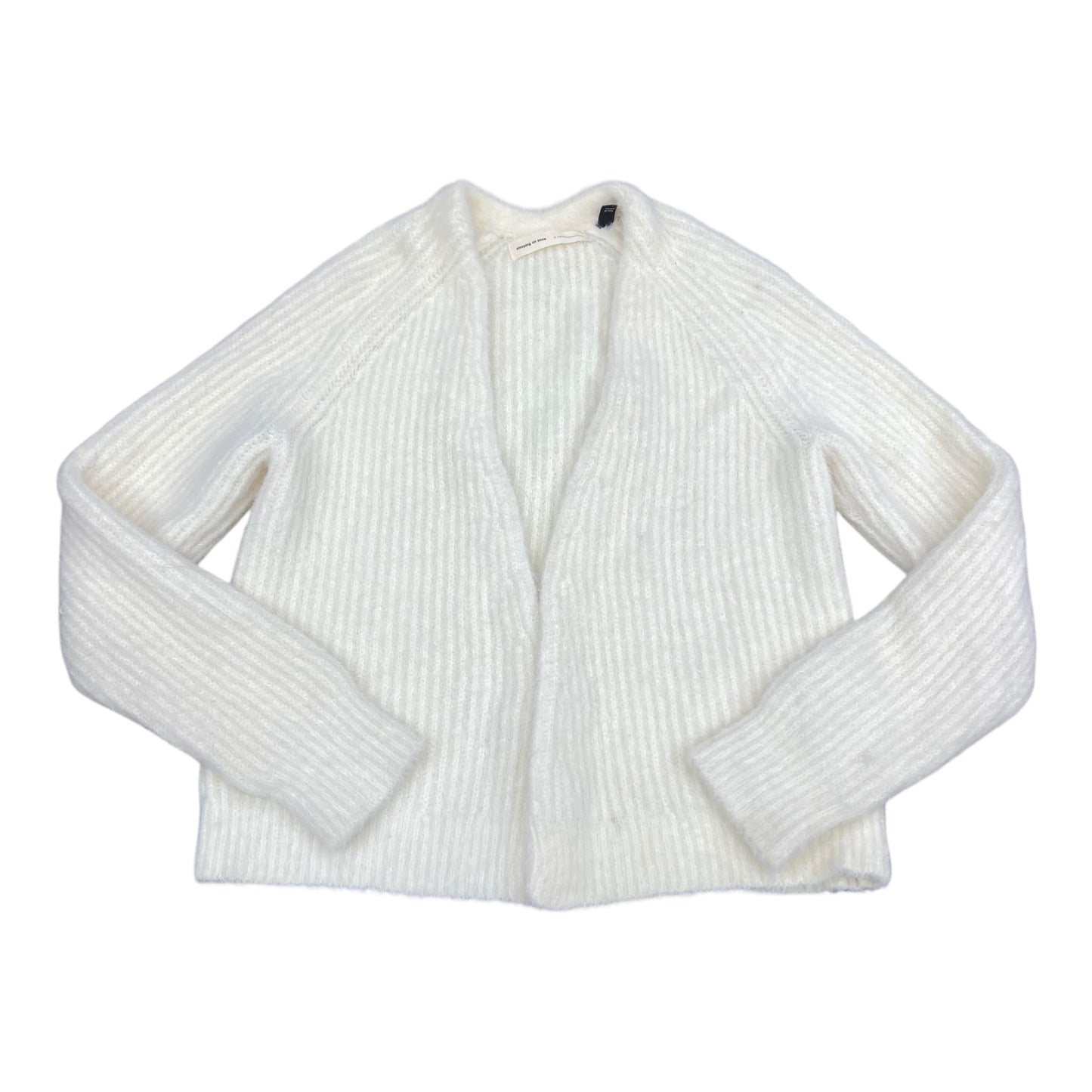 Sweater Cardigan By Anthropologie In Cream, Size:Xs