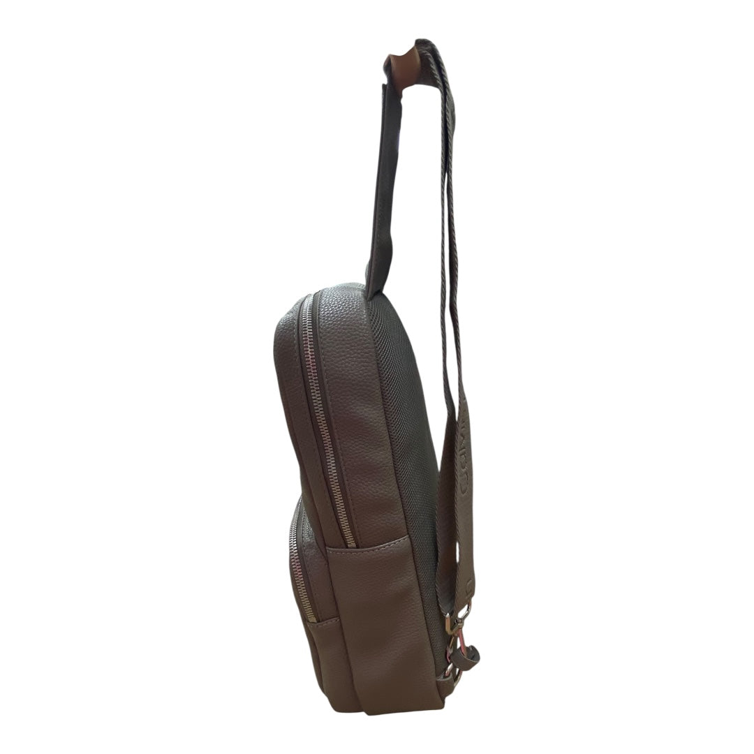 Backpack By Calvin Klein In Taupe, Size:Medium