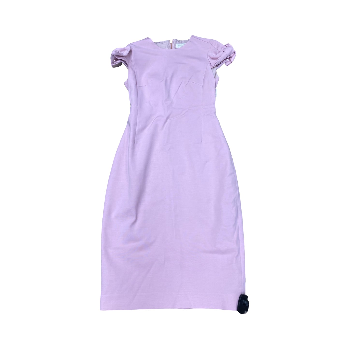 Dress Party Midi By Ted Baker In Pink, Size:4