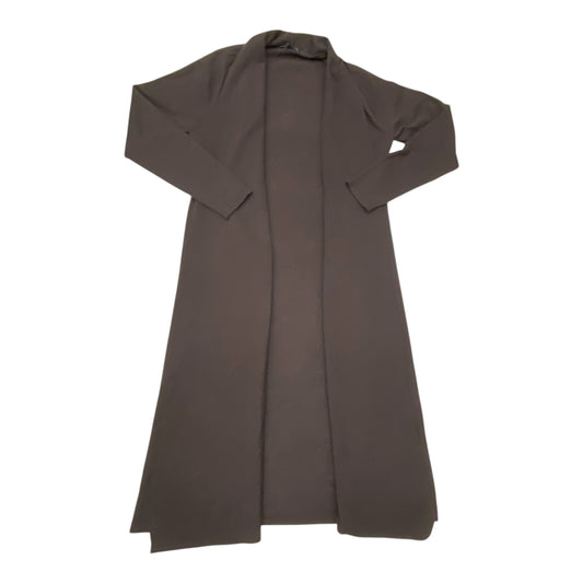 Sweater Cardigan Designer By Eileen Fisher In Brown, Size:Sp