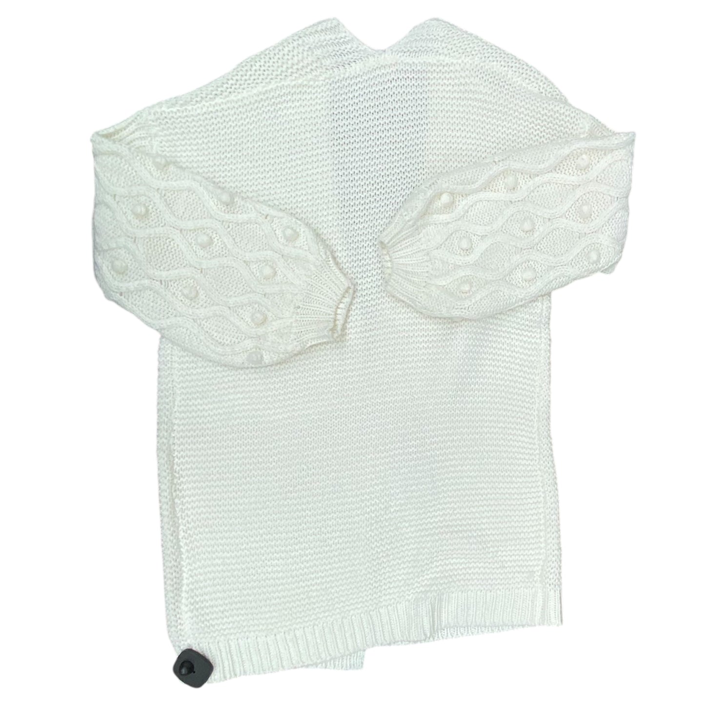 Sweater Cardigan By Rd Style In Cream, Size:Xs