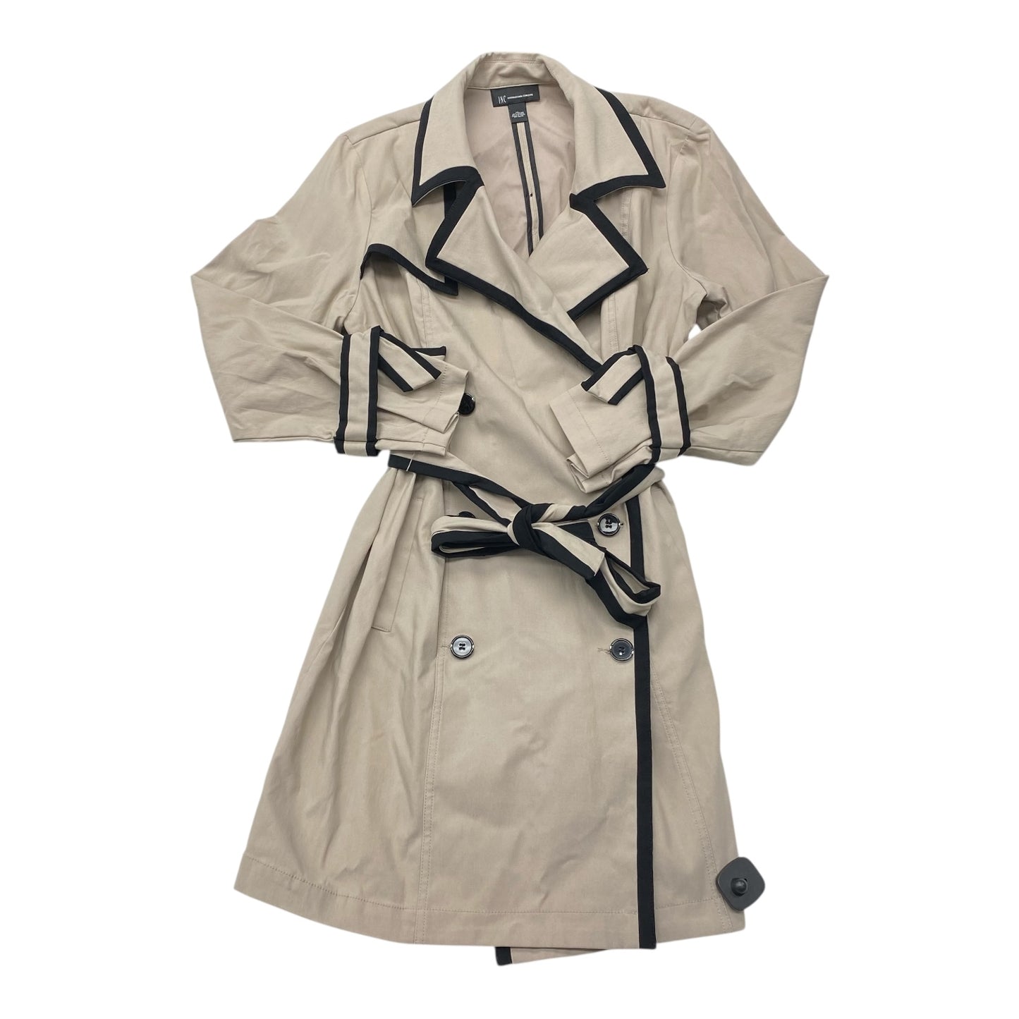 Coat Trench Coat By Inc In Tan, Size:Xl