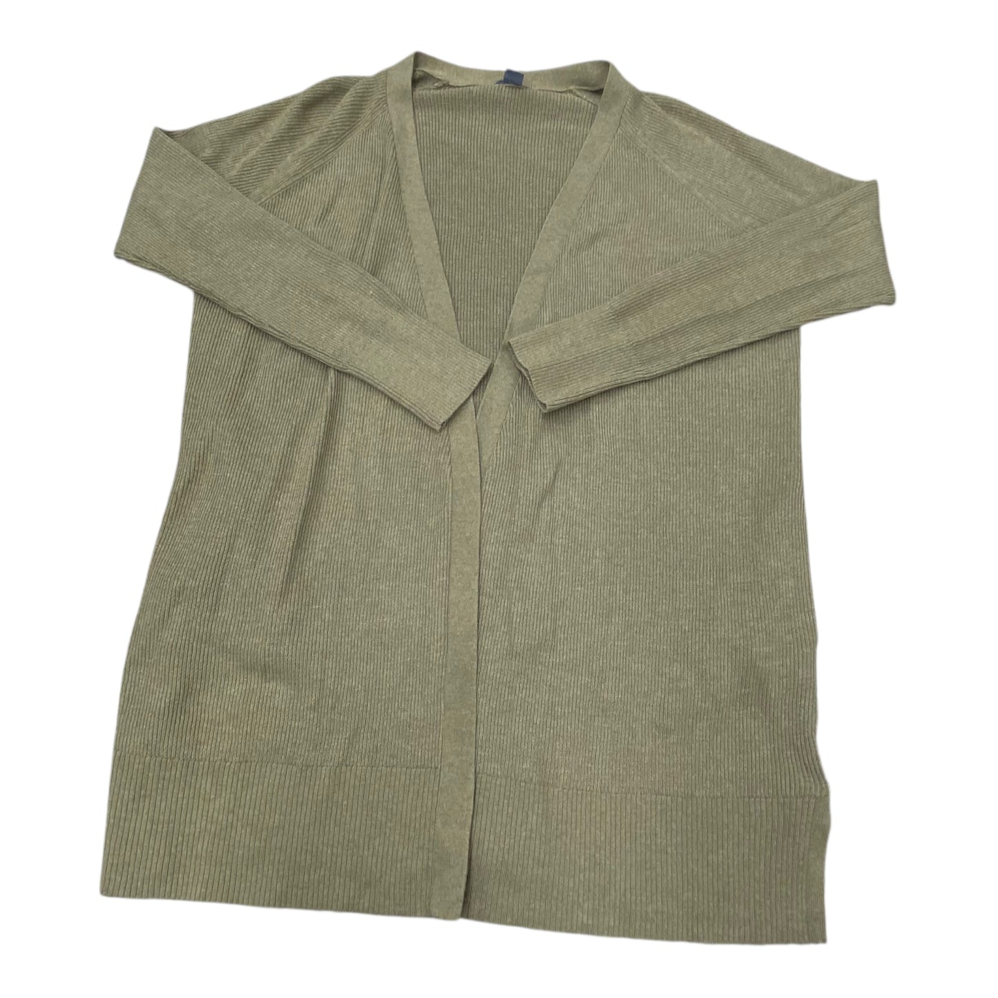 Cardigan By Eddie Bauer In Green, Size:L