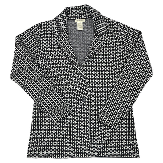 Blazer By Max Studio In Black & White, Size:S
