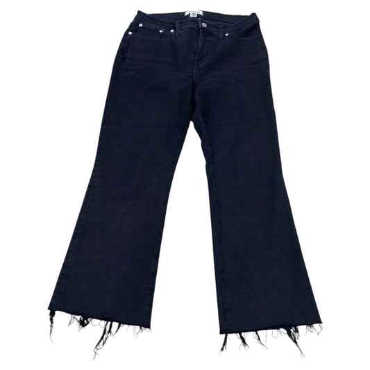 Jeans Straight By Madewell In Black Denim, Size:6