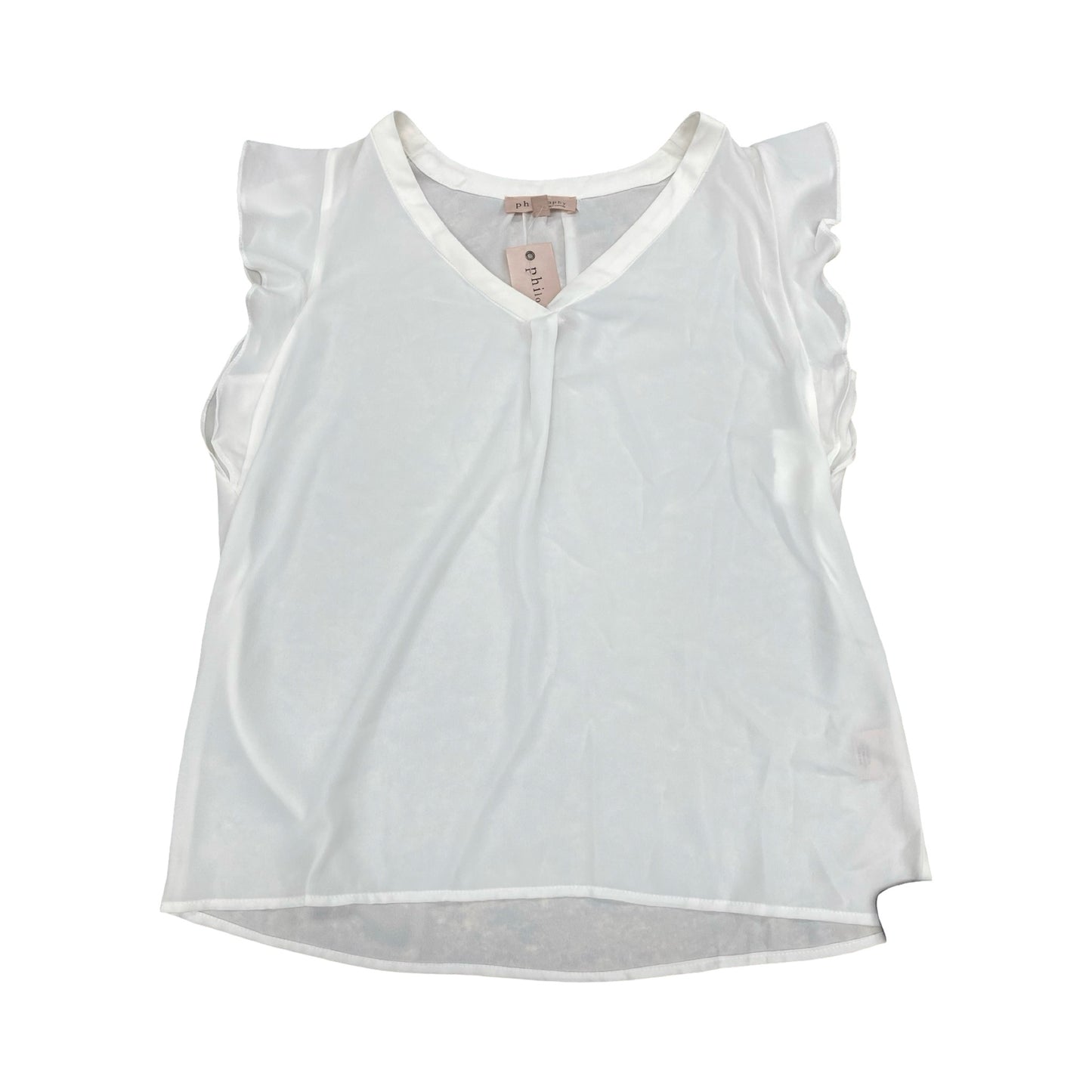 Top Ss By Philosophy In White, Size:M