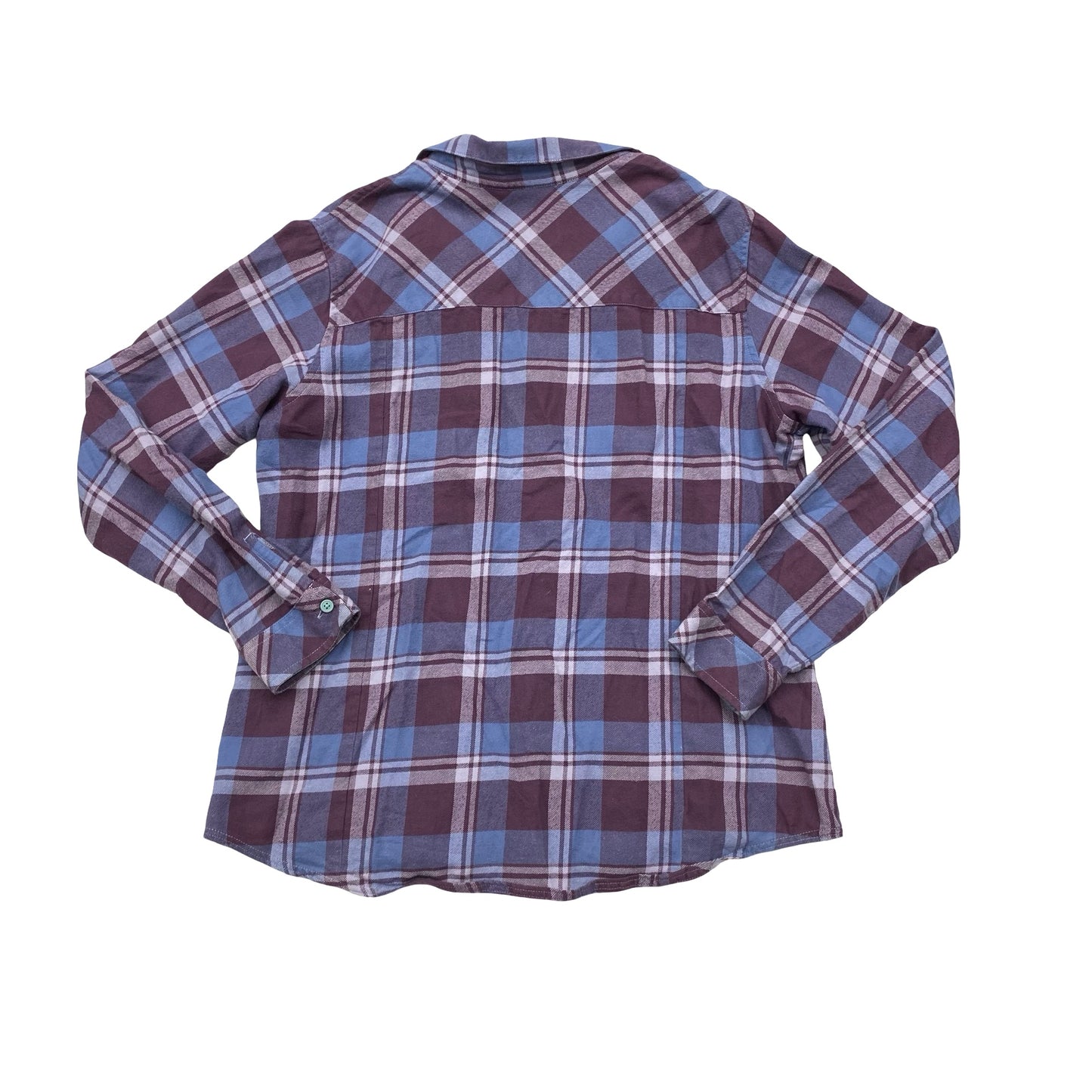 Top Ls By Columbia In Plaid Pattern, Size:Xl