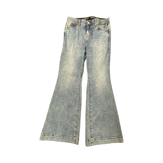 Jeans Flared By Torrid In Blue Denim, Size:14