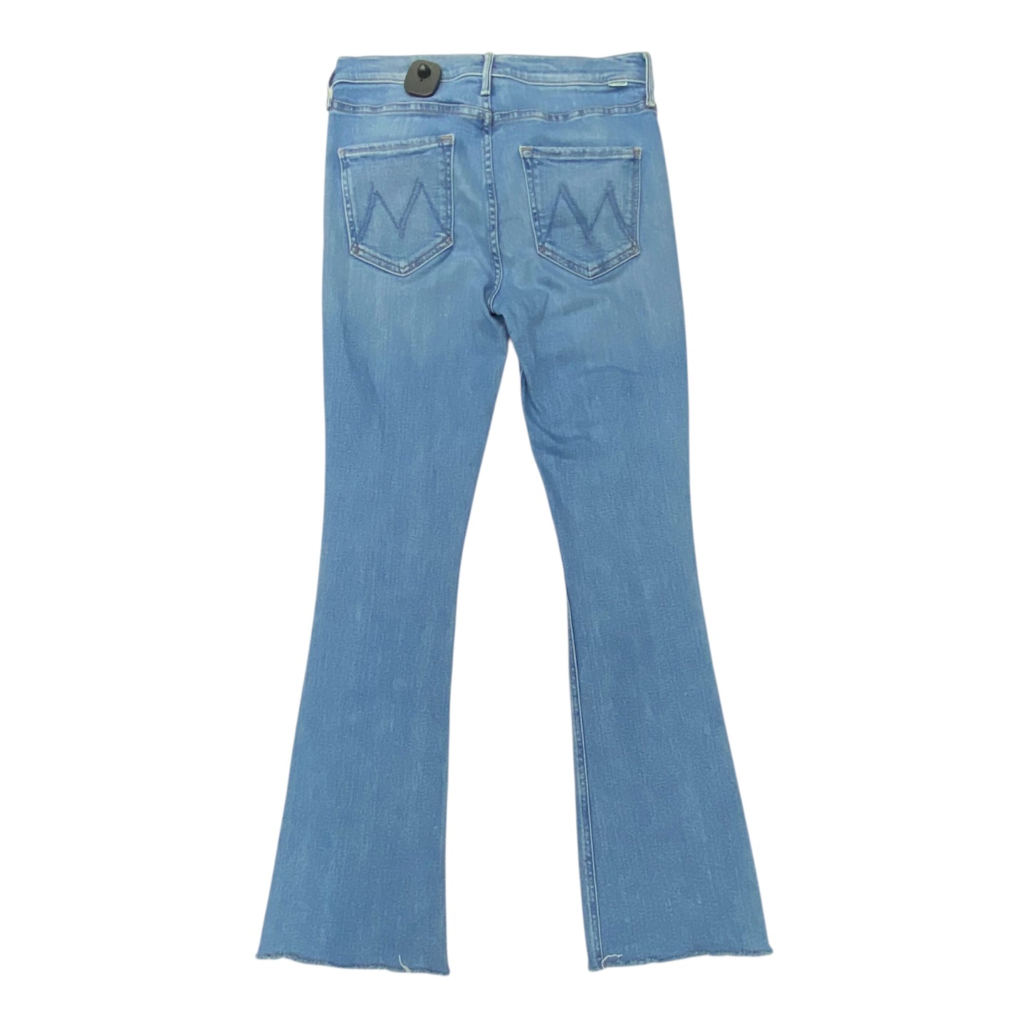 Jeans Boot Cut By Mother In Blue Denim, Size:8