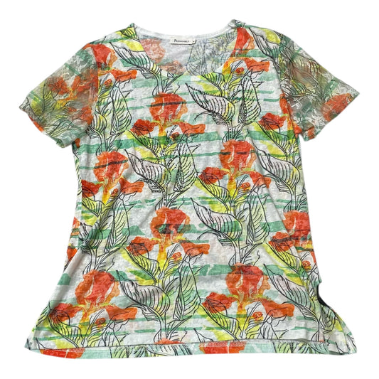 Top Ss By Periwinkle In Floral Print, Size:M