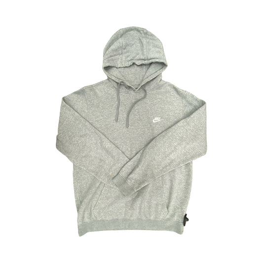 Athletic Sweatshirt Hoodie By Nike In Grey, Size:L