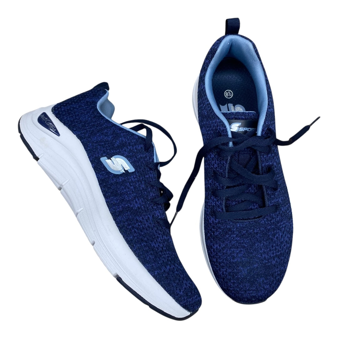 Shoes Athletic By Skechers In Blue, Size:8.5