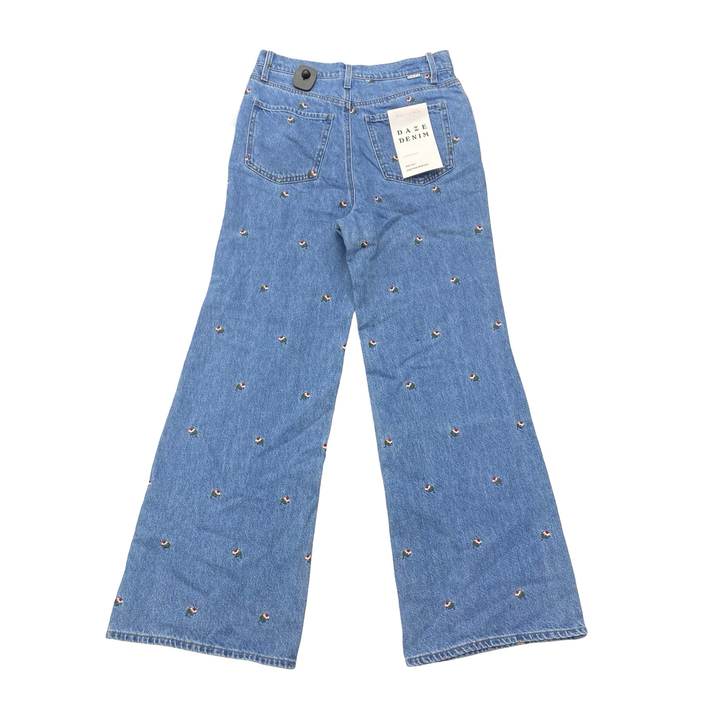 Jeans Wide Leg By Daze Denim In Floral Print, Size:6