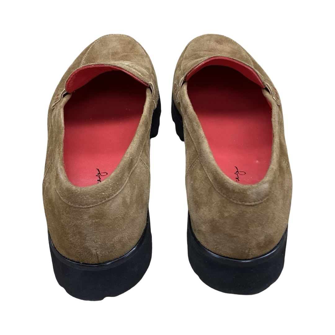 Shoes Flats By Cmc In Brown, Size:8