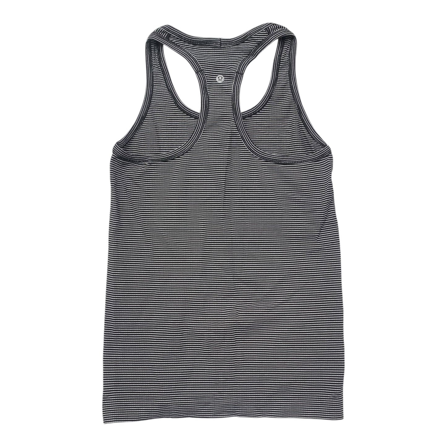 Athletic Tank Top By Lululemon In Striped Pattern, Size:6