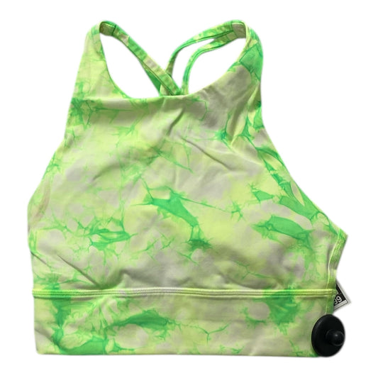Athletic Bra By Lululemon In Tie Dye Print, Size:4