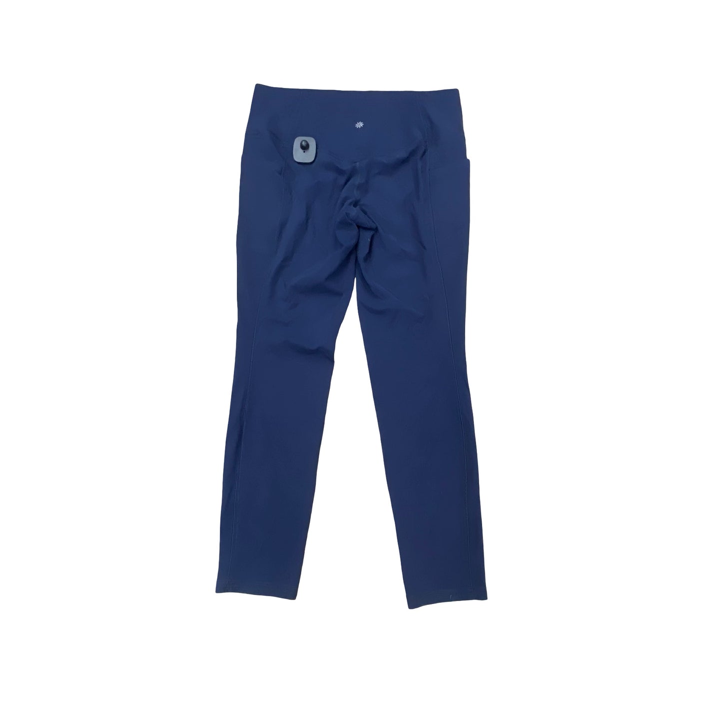 Athletic Leggings By Athleta In Blue, Size:L