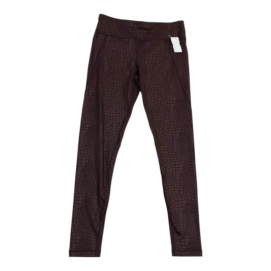 Athletic Leggings By Sweaty Betty In Maroon, Size:S