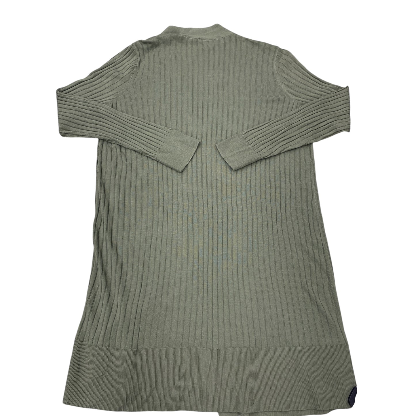 Sweater Cardigan By Loft In Green, Size:L