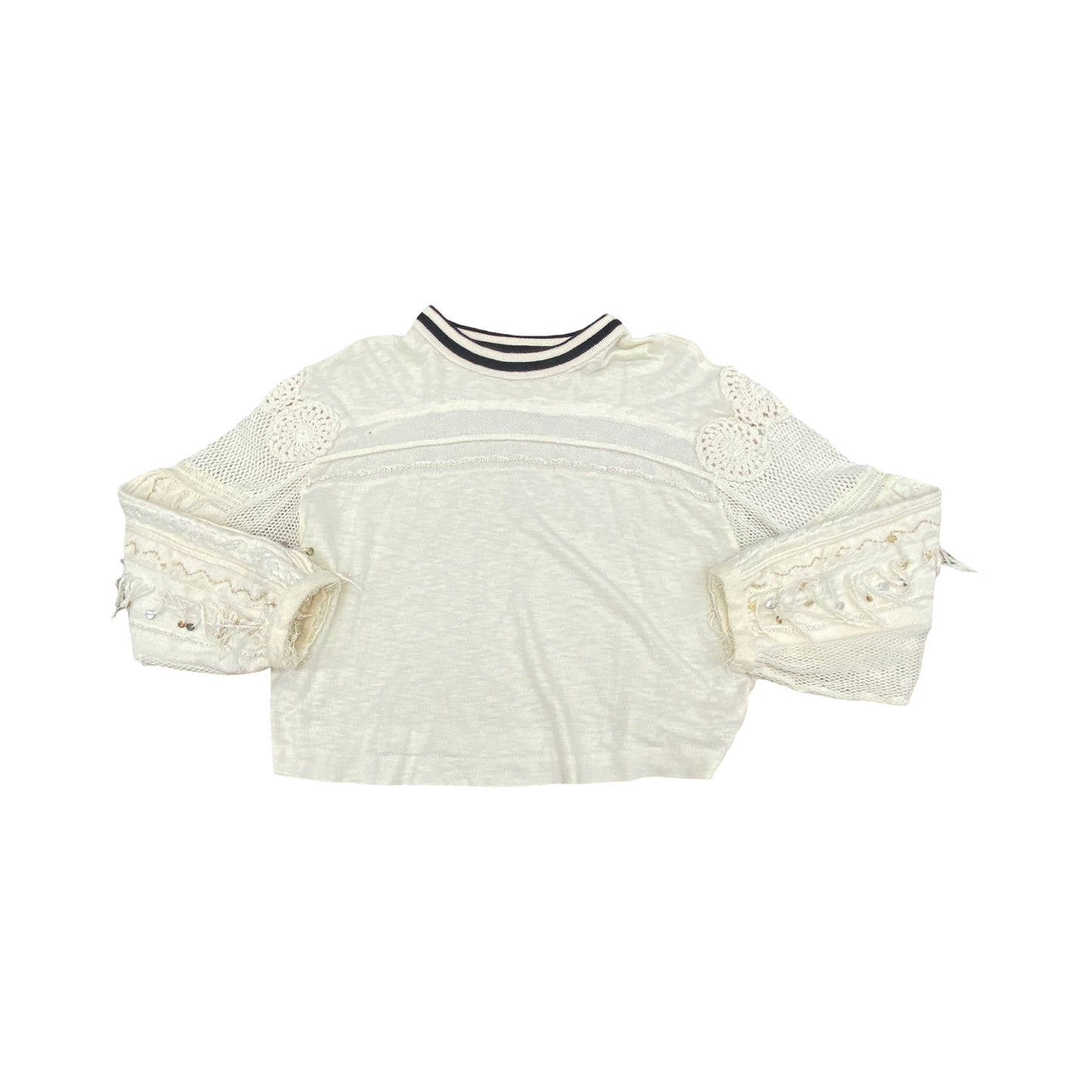 Top Ls By Free People In Cream, Size:S