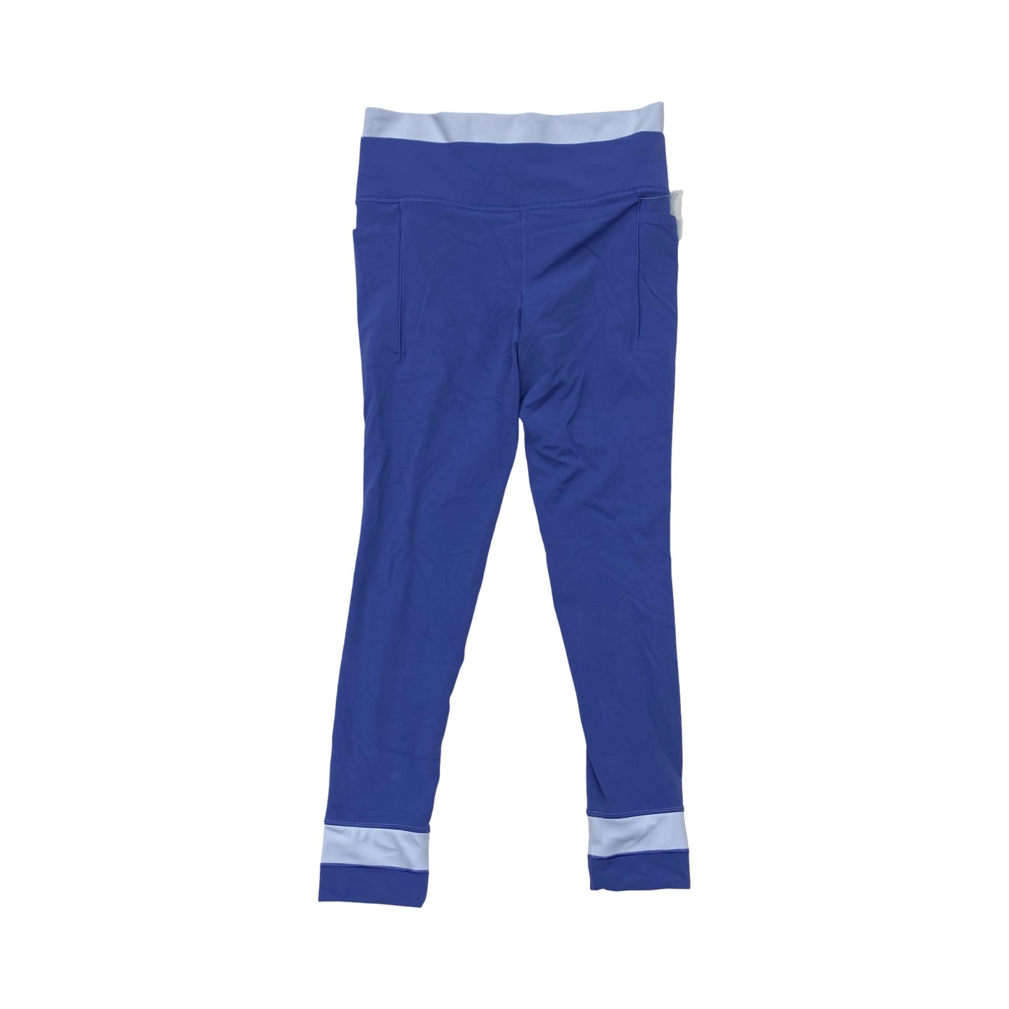 Athletic Leggings By Athleta In Blue, Size:M