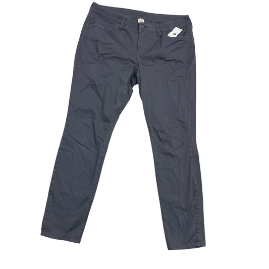 Jeans Skinny By Arizona In Grey, Size:L