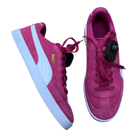 Shoes Sneakers By Puma In Pink & White, Size:8.5