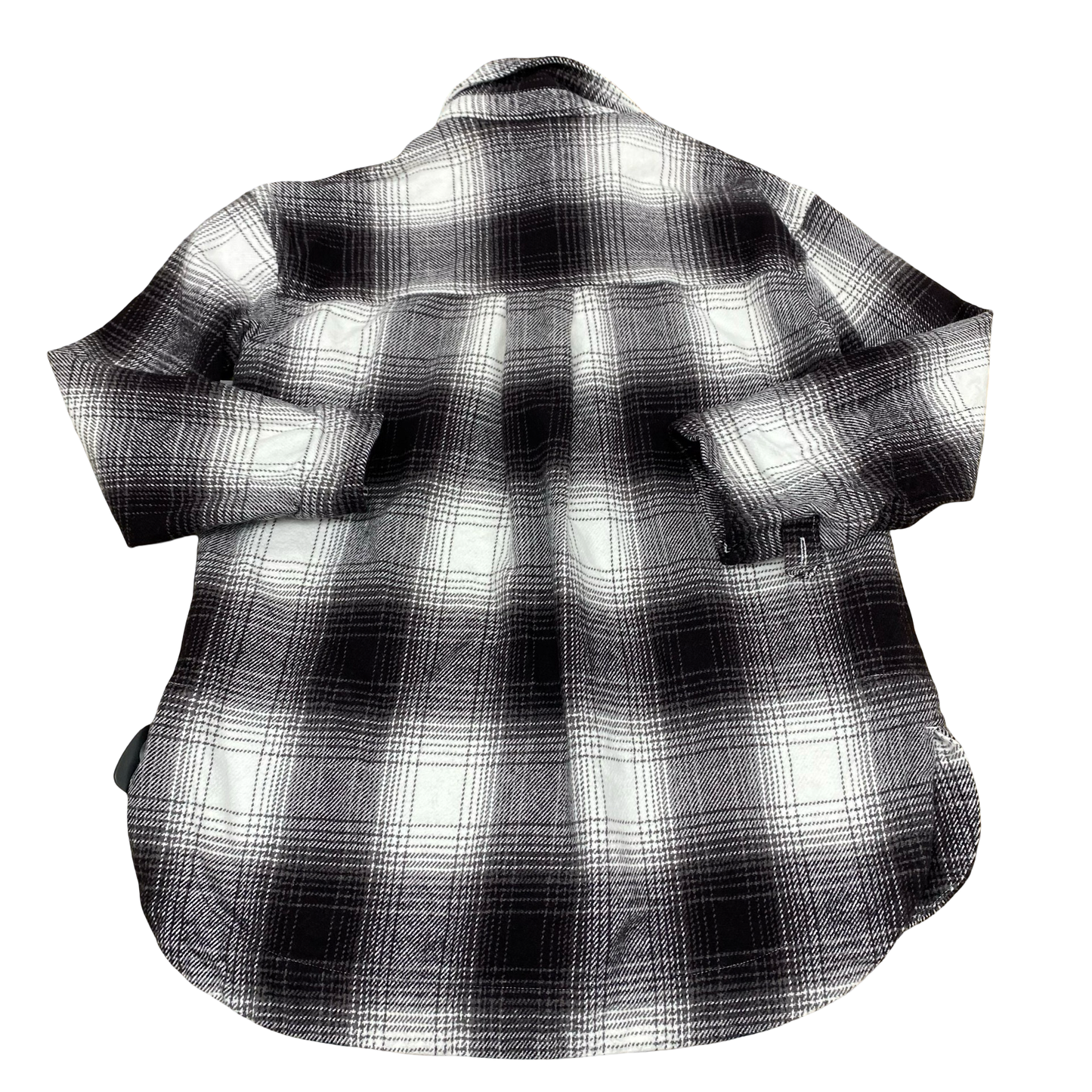 Jacket Shirt By Madewell In Brown & White, Size:Xs