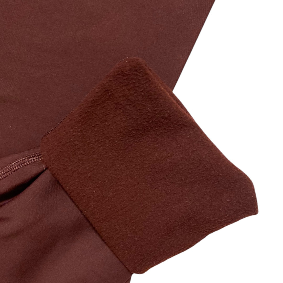 Athletic Leggings By Lululemon In Maroon, Size:12