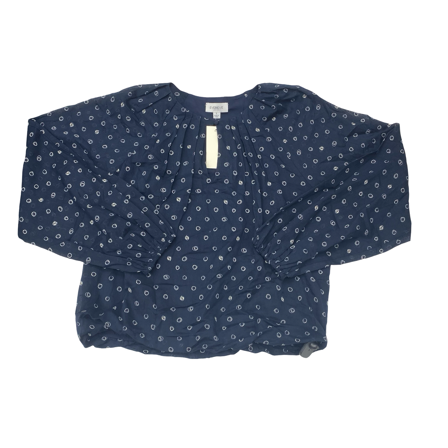 Top Ls By Evereve In Navy, Size:S