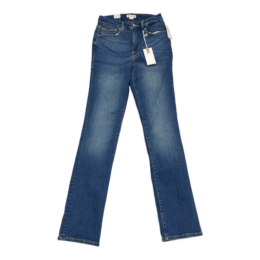 Jeans Straight By Good American In Blue Denim, NWT! Size:4