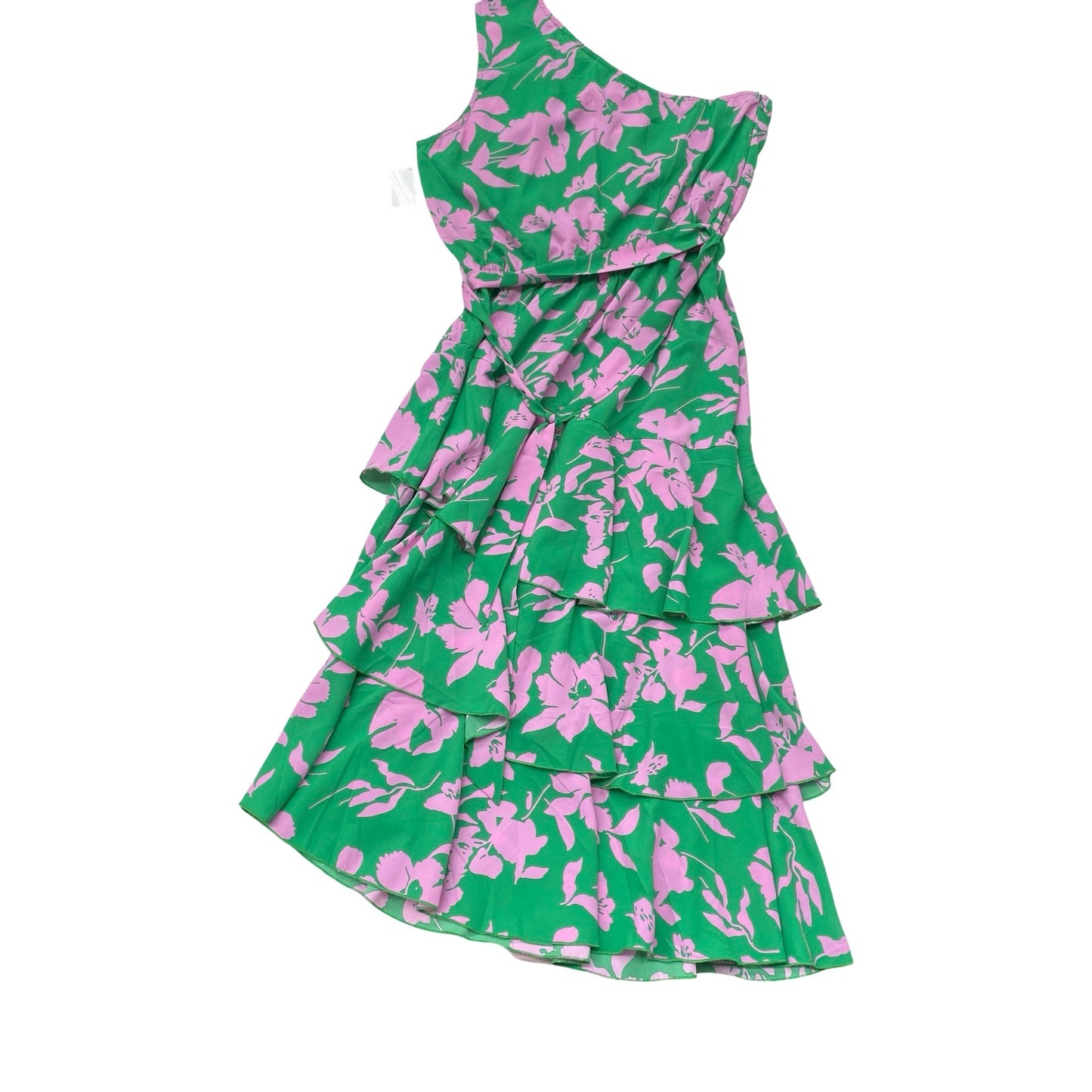 Dress Party Long By Prettygarden In Green & Pink, Size:L