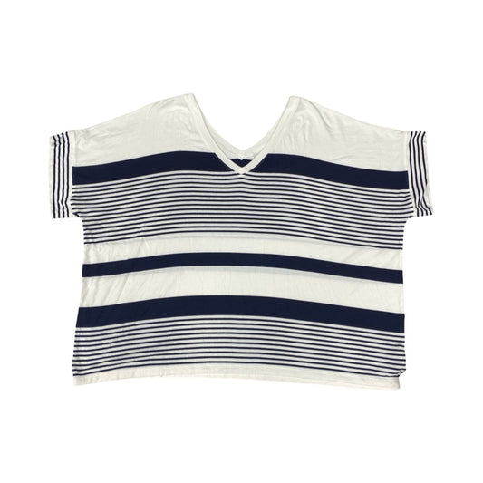Top Ss By Cabi In Blue & White, Size:Xl