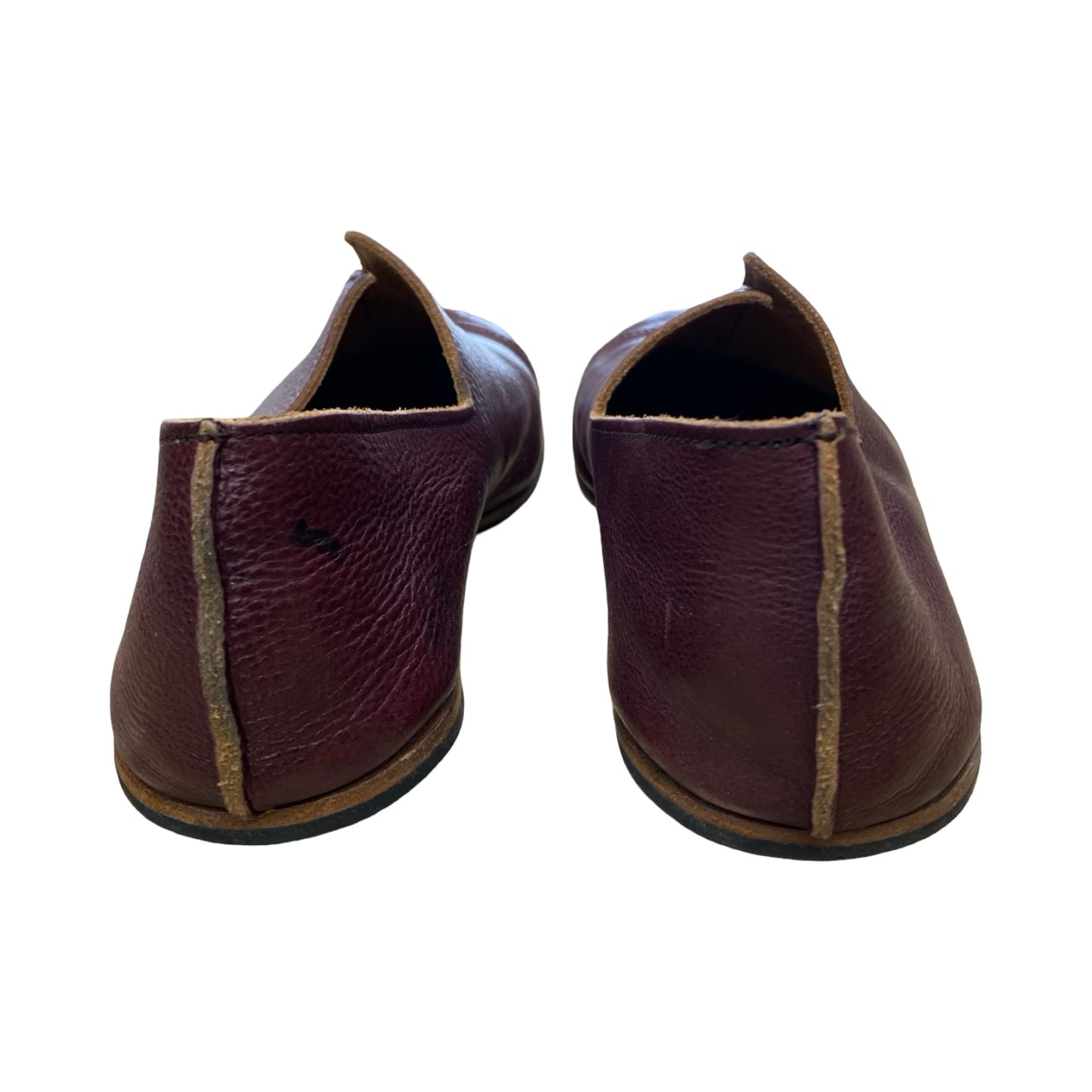 Shoes Designer By Cma In Maroon, Size:6