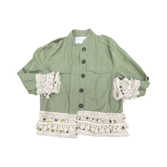 Jacket Other By Zara Women In Green, Size:Xs