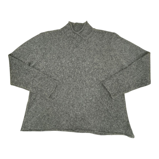 Sweater Designer By Eileen Fisher In Grey, Size:Xl